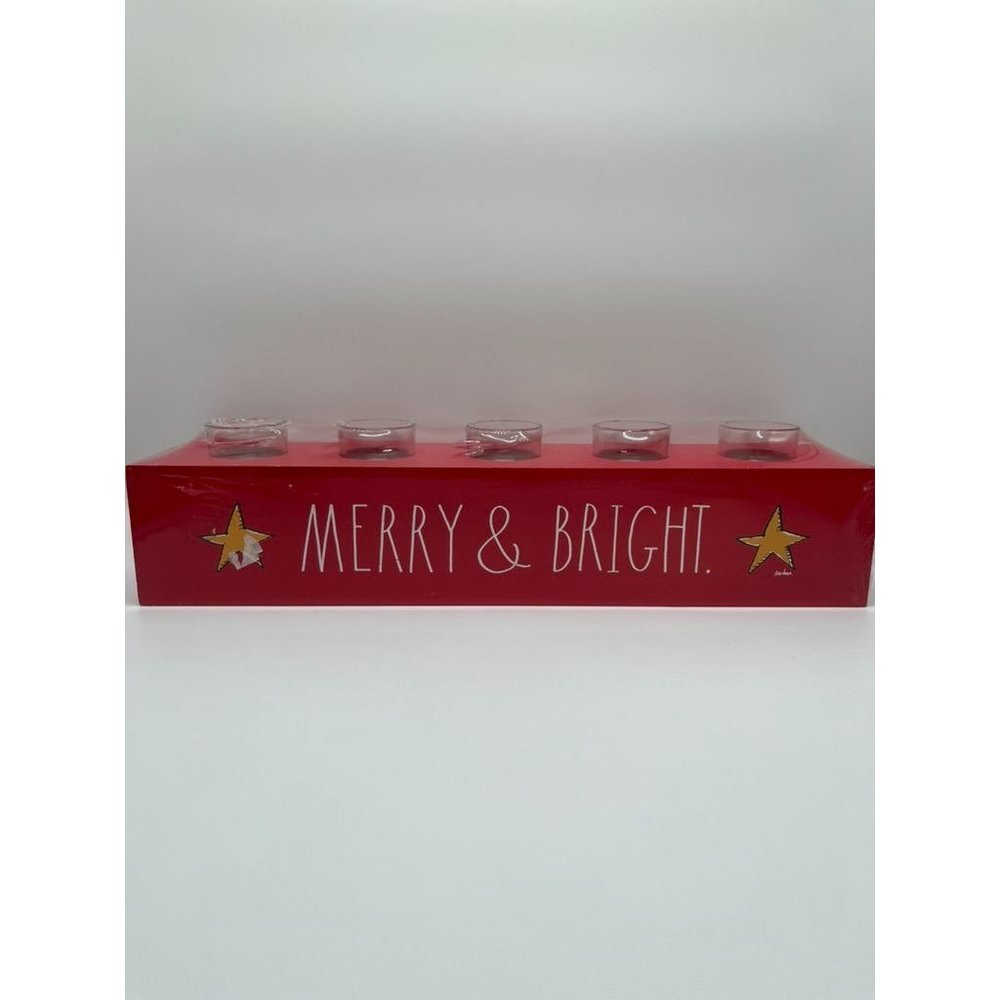 VHTF NWT Rae Dunn Christmas Tealight Decor
